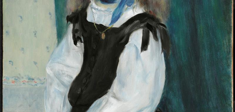 Portrait of Mademoiselle Legrand, Renoir